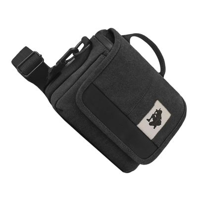 DIYEAH Camera Bag Sling Bag for Compact Camera Outdoor Protector Case Shoulder Strap Black