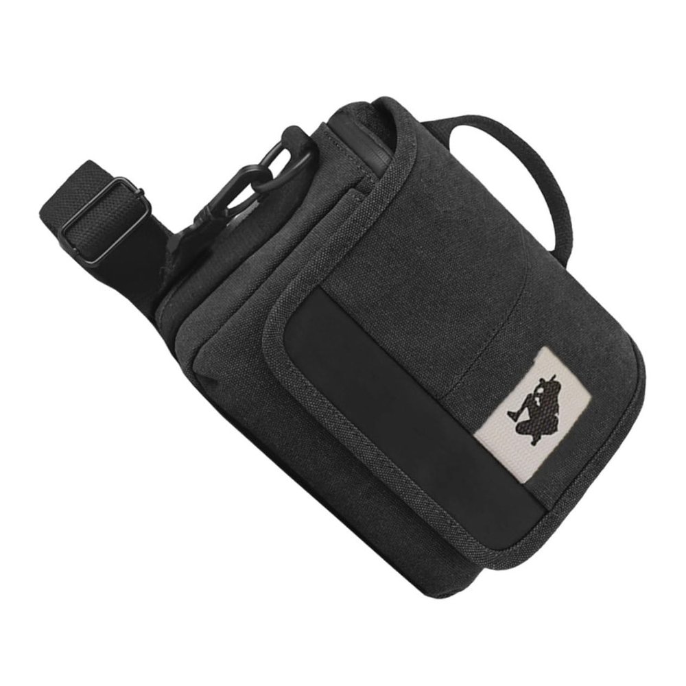 DIYEAH Camera Bag Sling Bag for Compact Camera Outdoor Protector Case Shoulder Strap Black