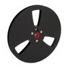 Qiilu Aluminum Alloy Empty Tape Reel for Reel to - Open Sound Tape Empty with Handling (Black) view 4