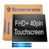 SCREENARAMA New Screen Replacement for BOE NV140WUM-T04 V3.0 40pin Touch FHD+ 1920x1200 IPS LCD LED Display with Tools and Tape view 1