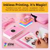 Kodak Printomatic+ Instant Print Digital Camera (Pink) 10MP Portable Camera with Interactive RGB LED Status Indicator, Prints Full-Color Photos on Zink 2x3 Sticky-Backed Photo Paper - Easy & Fun view 4