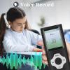 LICAEVEY HiFi MP3 MP4 Player with 1.8" Color Screen, Support 128GB Expandable Memory, Aluminum Alloy Body, 10 Hour Playback, Supports MP3 | WMA | FLAC | APE (Black) view 2