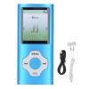 LICAEVEY HiFi MP3 MP4 Player with 1.8" Color Screen, Support 128GB Expandable Memory, Aluminum Alloy Body, 10 Hour Playback, Supports MP3 | WMA | FLAC | APE (Blue 69x38x35cm / 27.2x15.0x13.8in) view 1