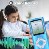 LICAEVEY HiFi MP3 MP4 Player with 1.8" Color Screen, Support 128GB Expandable Memory, Aluminum Alloy Body, 10 Hour Playback, Supports MP3 | WMA | FLAC | APE (Blue 69x38x35cm / 27.2x15.0x13.8in) view 2