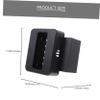 Tofficu 1set Doorbell Mount for Outdoor Doorbell Bracket Punch Design Easy to Install Protects from Elements view 2