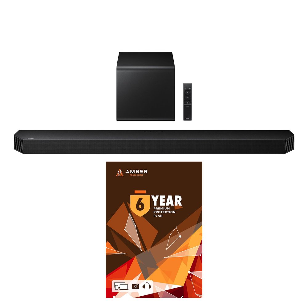 Samsung HW-Q800F Q Series Soundbar 5.1.2 Ch Subwoofer with 6 Year Amber Protection Plan (2025)
