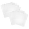 Happyyami 10pcs Record Protective Bag Outer Record Cover Clear Polypropylene Cover Sleeve Protection Wrap Removable Thick for Records Albums Party Adhesive Plastic view 1