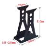 FYorbitH CPU Stand CPU Holder Under Desk Mount - PC Tower Case Holder for Table - Adjustable Width - CPU Stand PC Host Case Hanging Bracket CPU Holder(Black,510mm) view 2
