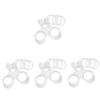 ABOOFAN 4pairs Diy Car Speaker Bracket Auto Speaker Rings Vehicle Spacers High Adaptable Audio Adapter Ring view 1