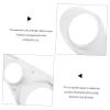 ABOOFAN 4pairs Diy Car Speaker Bracket Auto Speaker Rings Vehicle Spacers High Adaptable Audio Adapter Ring view 2