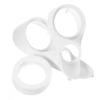 ABOOFAN 4pairs Diy Car Speaker Bracket Auto Speaker Rings Vehicle Spacers High Adaptable Audio Adapter Ring view 3