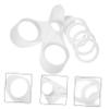 ABOOFAN 4pairs Diy Car Speaker Bracket Auto Speaker Rings Vehicle Spacers High Adaptable Audio Adapter Ring view 4
