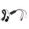 12Pin Car Radio RD4 Bluetooth Music Aux Audio Cable Adapter Replacement for C2 C3 C4 C5 C6 C8 (with Microphone) view 1