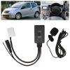 12Pin Car Radio RD4 Bluetooth Music Aux Audio Cable Adapter Replacement for C2 C3 C4 C5 C6 C8 (with Microphone) view 2
