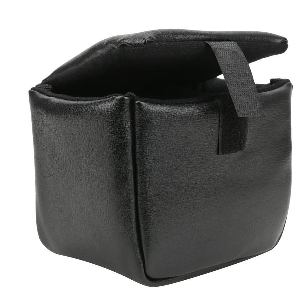 Mtlavishness PU Leather Shock Absorption SLR Camera Liner Bag for Photography Camera Lens Protect Your Precious Camera and Lens from Water and Shock in Photography Scenarios