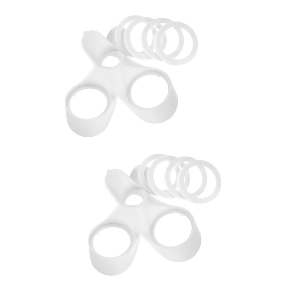 ABOOFAN 2pairs Car Speaker Mounting Spacer Auto Speaker Washer Rings Sound Quality Improvement