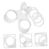 ABOOFAN 2pairs Car Speaker Mounting Spacer Auto Speaker Washer Rings Sound Quality Improvement view 2