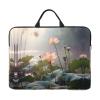 Lotus Flower Patterned Laptop Sleeve (16.5x12.2 inches), Anti-Collision Protective Shell, Portable Handheld Design view 1