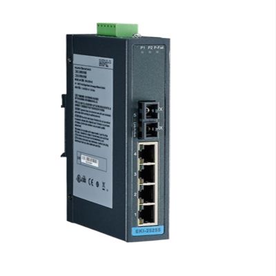 Arionyx Industrial Ethernet Switch 1 Singlemode Fiber Unmanaged EKI-2525S-AE