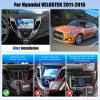 Android 15 8 core 4G+64G Qualcomm Chipset Car Stereo for Hyundai Veloster 2011-2017 9 inch Touchscreen with Carplay Android Auto Cool Fan Shaderlab Topics 3D Car Model Display Bluetooth 5.1 Custom UI view 3