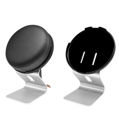 Aluminum Stand for Bang & Olufsen Beosound A1 (2nd Generation)  Premium Anti-Slip Desktop Mount with Vibration Damping for Enhanced Sound, Adjustable Tilt, Sturdy Aluminum Design (Silver)