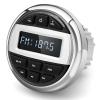 MH Marine Boat Stereo Gauge Receiver - Audio Systems, Wireless Connection, AM/FM, USB Port, AUX, No CD DVD Player, Radio Receiver with Control view 1