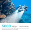2025 NewV-EVO 4K60FPS Underwater Drone Kit with Removal SD Card, QYSEA AI Vision Lock 360 Omnidirectional Movement Underwater ROV with Depth Hold, Portable Robot with VR Control, Posture Lock view 4