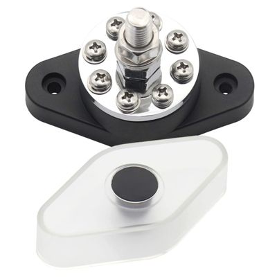 GLEAVI 300A Terminal Bus Bar Distribution Block for Automotive and Use High Electrical Bus Bar for Car Truck Rv Boat Wiring Harness Organization and Power Distribution