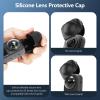 AMAZEAR Screen Protector and Lens Cap Combo for Insta360 X5 Accessories, Insta 360 X4/X5 Tempered Glass Film Screen Cover (2Pack) and Silicone Lens Guards Protective Case Bundle Kit view 3