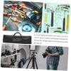 CHICAMPERA Tripod Carrying Case Lightweight Photography Accessory Bag Dual Zipper for Tripods Light Stands and Monopods Oxford Cloth Storage Pouch for Outdoor Use view 3