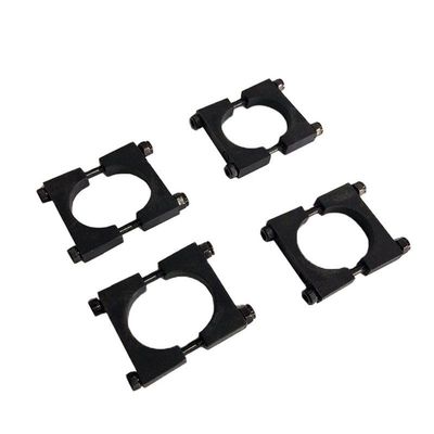 4PCS 10mm/16mm/20mm/25mm Carbon Tube Clip Mount Frame Arm Holder Pipe Clamp for RC Drone Quadcopter Multi-Axis Fix Wing Aircraft(Nylon Fiber 16mm)