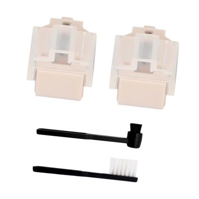 ATN3600L Record Player Pin Replacement, 2 Pack with Cleaning Brushes, Tip Carbon Fiber Cantilever