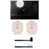 ATN3600L Record Player Pin Replacement, 2 Pack with Cleaning Brushes, Tip Carbon Fiber Cantilever view 4
