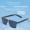 AI Translator Smart Glasses, Real Time Video Translation Glasses BT5.3, Portable Sunglasses Polarized, Language Translator for Traveling, Supports 100+ Languages view 2