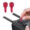 NovelGoal 2 Pairs Remote Control Joystick Stick Rocker Replacement, Remote Controller Thumb Sticks Compatible with Air 2S/Mini 3 Pro/3 Pro/3 Pro Cine (Red) view 1