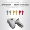 NovelGoal 2 Pairs Remote Control Joystick Stick Rocker Replacement, Remote Controller Thumb Sticks Compatible with Air 2S/Mini 3 Pro/3 Pro/3 Pro Cine (Red) view 3
