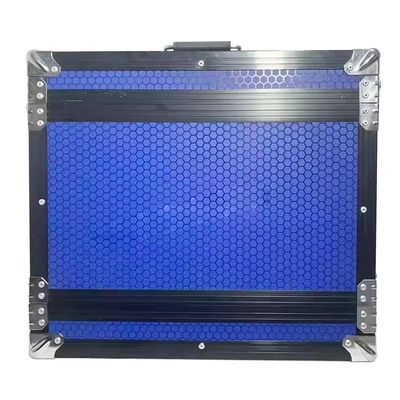 EnhanBili 2U Flight Case for LED Video Processor, Aluminum Flight Case Support VX Serious, MCTRL Serious, VDWALL Serious