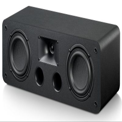 Saiyin Center Channel Speaker Dual 4-inch Woofers and Silk Tweeter