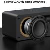 Saiyin Center Channel Speaker Dual 4-inch Woofers and Silk Tweeter view 4