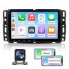 AWESAFE 8" Car Radio Stereo for Chevy Silverado GMC Sierra Yukon Buick 2007-2013 with Wireless CarPlay & Android Auto 4Core 64GB view 1