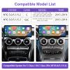 NINETOM 2026 Upgraded 12.3" Ultra-Narrow Touchscreen Wireless CarPlay Android Auto Receiver Compatible with Mercedes-Benz C/GLC-Class W205 (20152018), for NTG 5.0/5.1/5.2 System view 2