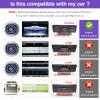 NINETOM 2026 Upgraded 12.3" Ultra-Narrow Touchscreen Wireless CarPlay Android Auto Receiver Compatible with Mercedes-Benz C/GLC-Class W205 (20152018), for NTG 5.0/5.1/5.2 System view 3
