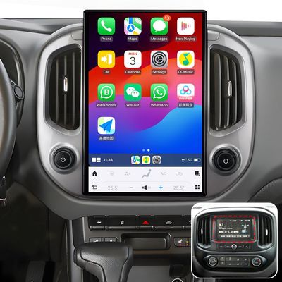 14.4 Inch Car Radio for Chevrolet Colorado GMC Canyon 2014 2015 2016 2017 2018 Touch Screen Upgrade Android Head Unit Wireless Carplay Car GPS Navigation Multimedia Player (OEM 7 Inch)