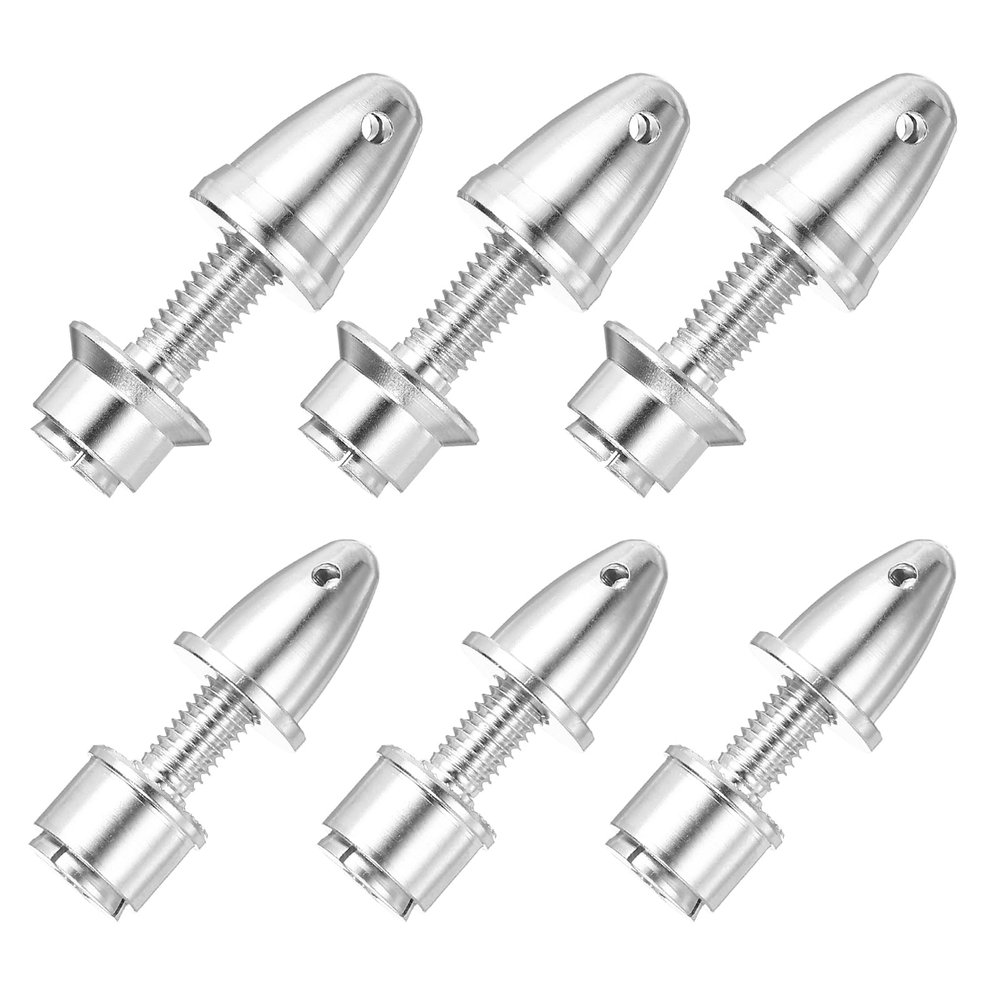 MECCANIXITY Propeller Adapter RC Plane Airplane Spinners, 3/4mm Aperture and 5/6mm Output Axle Propeller Adapter Saver for Shaft Brushless Motor Speed Controllers, Pack of 6