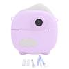 Instant Camera 12MP FHD Digital Zoom 2.4 Inch Screen 800mAh Thermal Instant Print Camera for Travel Selfie (Purple) view 1