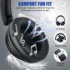ANC Wireless Headphones with Case, Active Noise Canceling Over Ear Bluetooth Headset with Mic, Deep Bass Lightweight Cordless Headphone for iPhone 17 Air 16 Pro Max S26 S25 Travel Home Office TV view 3