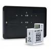 PoE Texas 10th Gen iPad Wall Mount with LED Status Indicator Black Aluminum Office Conference Room Display Tablet Surface Mount Dock, Dash App - Bundled with AF-USBC-JB PoE Adapter view 1