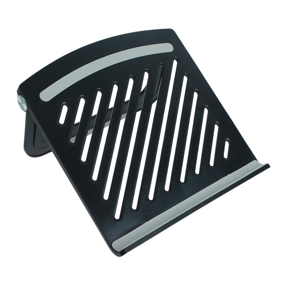 Angoily Adjustable Height Laptop Stand Portable Desktop Riser Ventilated Computer Stand Multi-Angle Riser for Desk