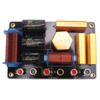 MARALANG 550W Audio Frequency Divider Speaker Frequency Divider Two Way Speaker Crossover 15 12Inch Stage Performance High Power Frequency Divider