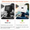 2pcs Fishing Graph Cover Straps Compatible with Humminbird & Lowrance, Adjustable Fish Finder Cover Bungee with Adjustable Buckle and Stretchable Accessories Cord Fit up to 18in Screens (Orange) view 3